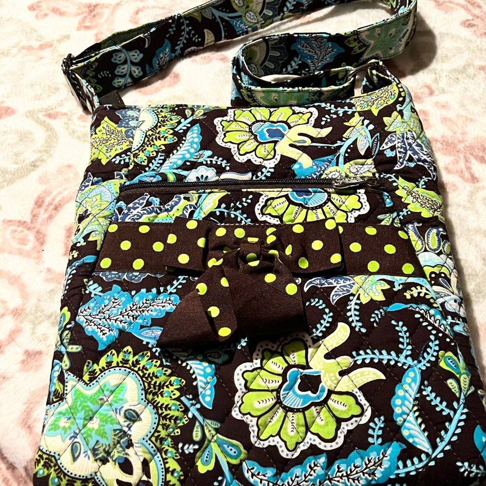 Floral Patterned Crossbody Bag